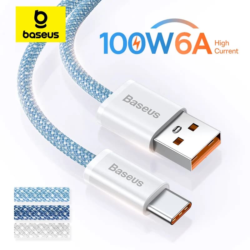 Καλώ USB-A σε USB-C, Ταχεία Φόρτιση 100W