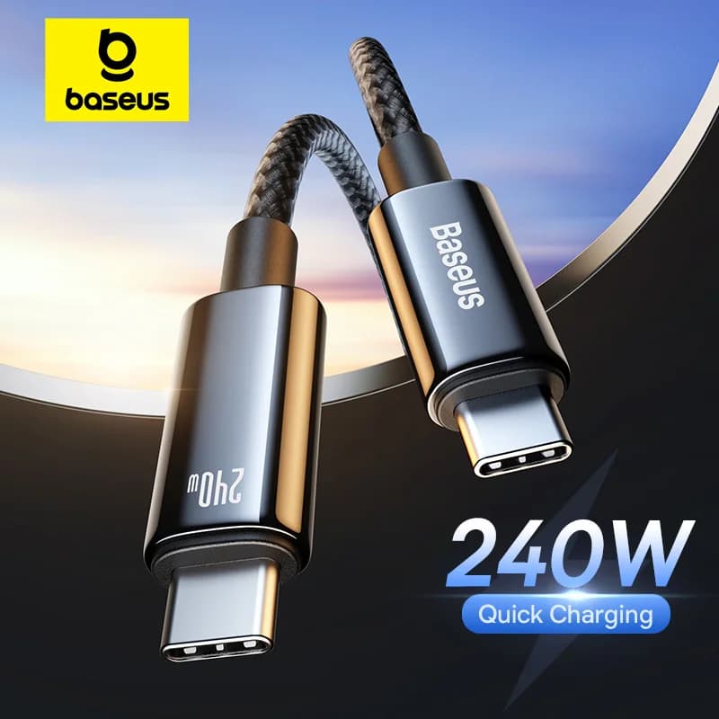 Καλώδιο USB-C σε USB-C, Υπερταχεία Φόρτιση 240W