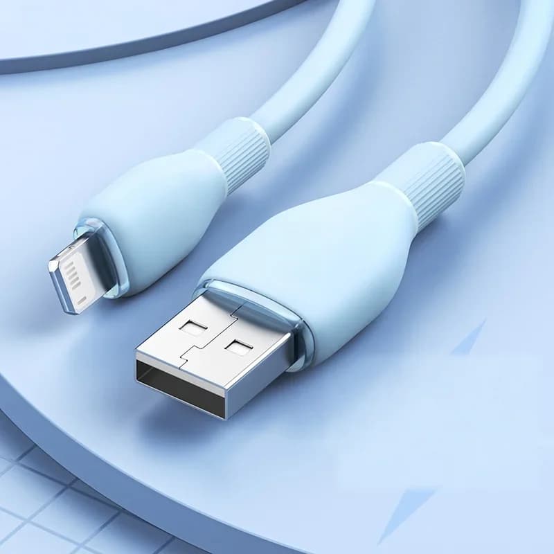 Καλώ USB TPE 2.4A Γρήγορης Φόρτισης για iPhone και iPad